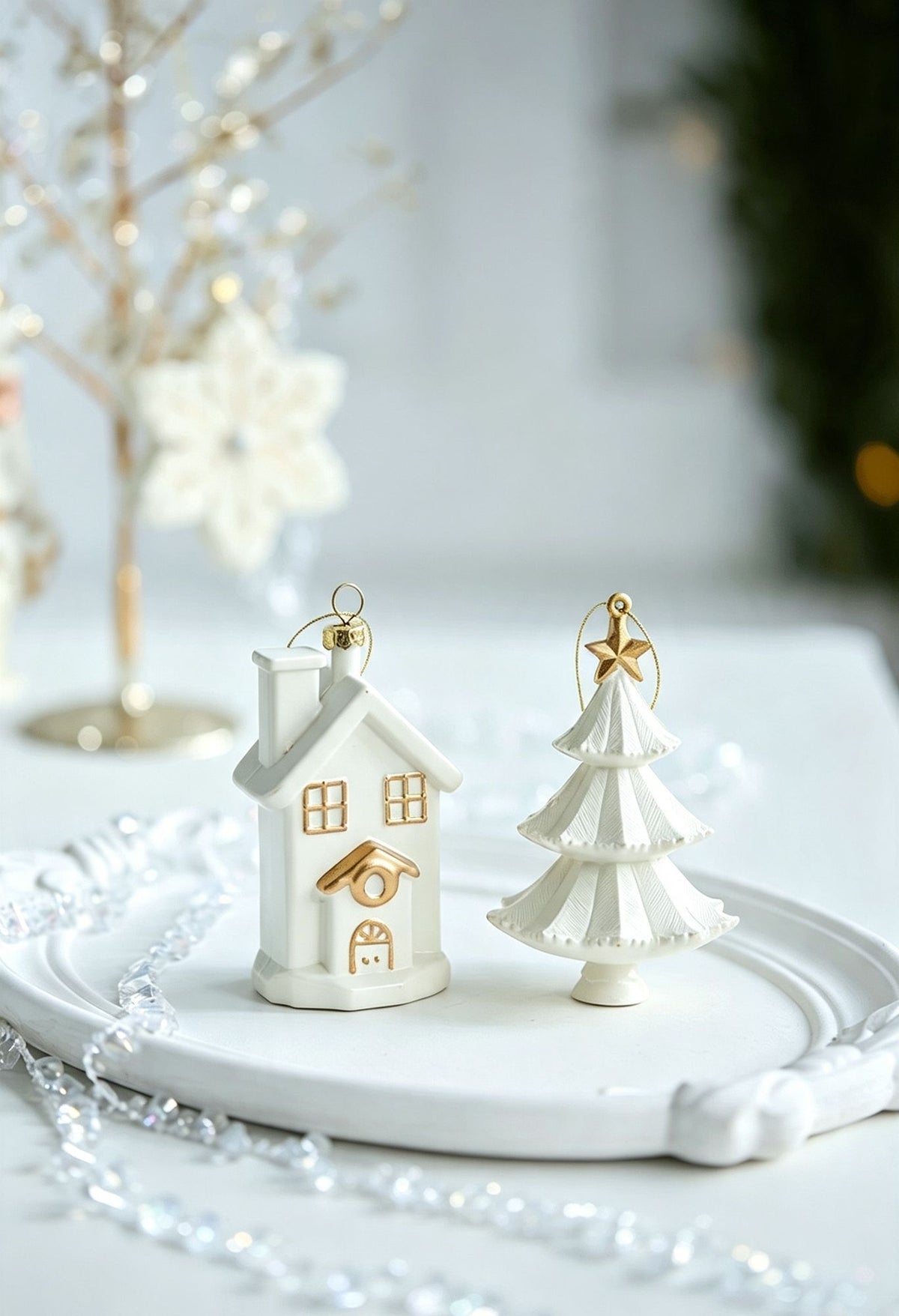 Wreath Shape Hanging Pendant, Versatile Decor for Christmas & Halloween, Indoor Scene Arrangement Supplies