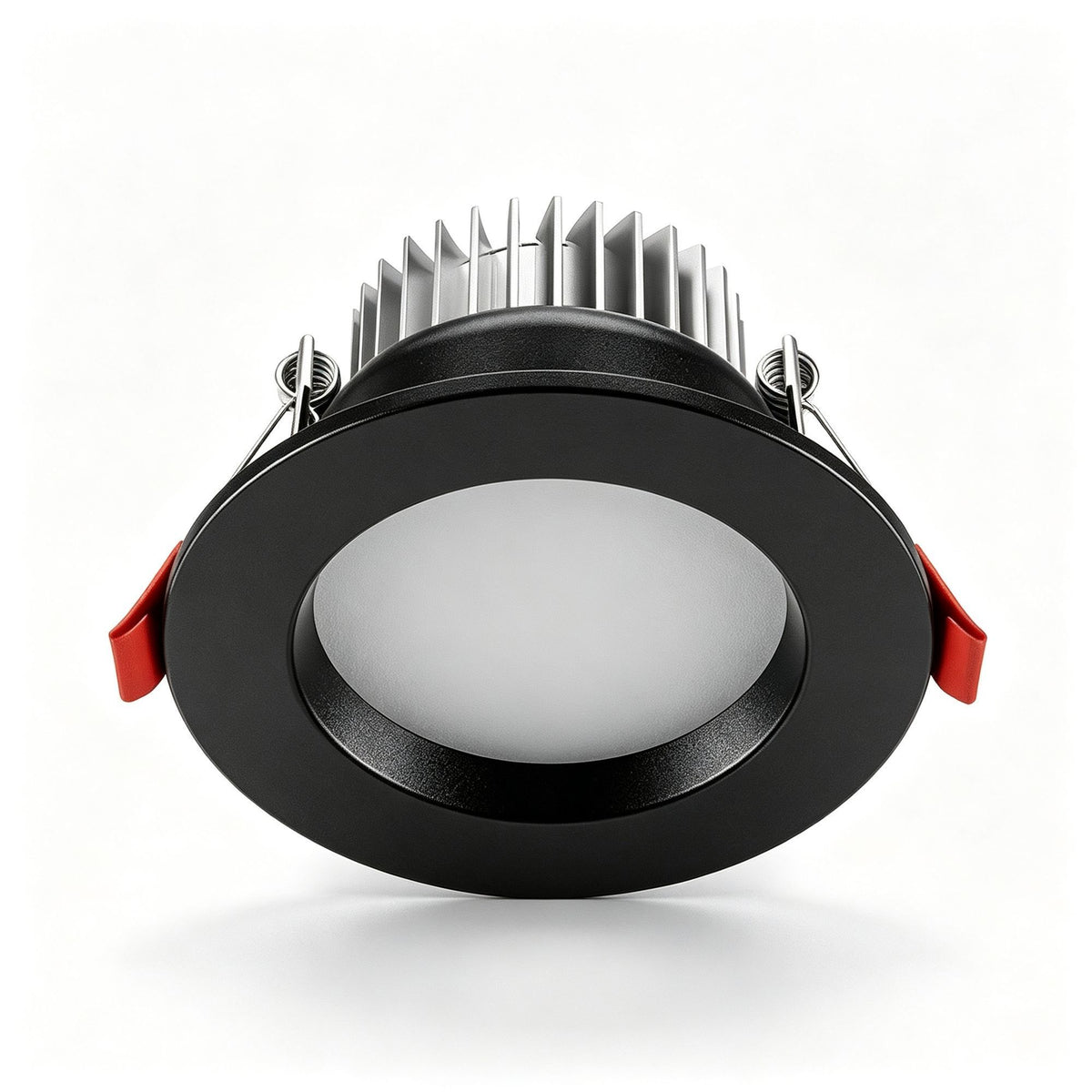 Black Silver Flagship Full Spectrum 98 CRI 7W Neutral White | Recessed LED Downlight | Christmas Natural Contrast Vision Gift | Full Spectrum Neutral Two-Tone Ceiling Light