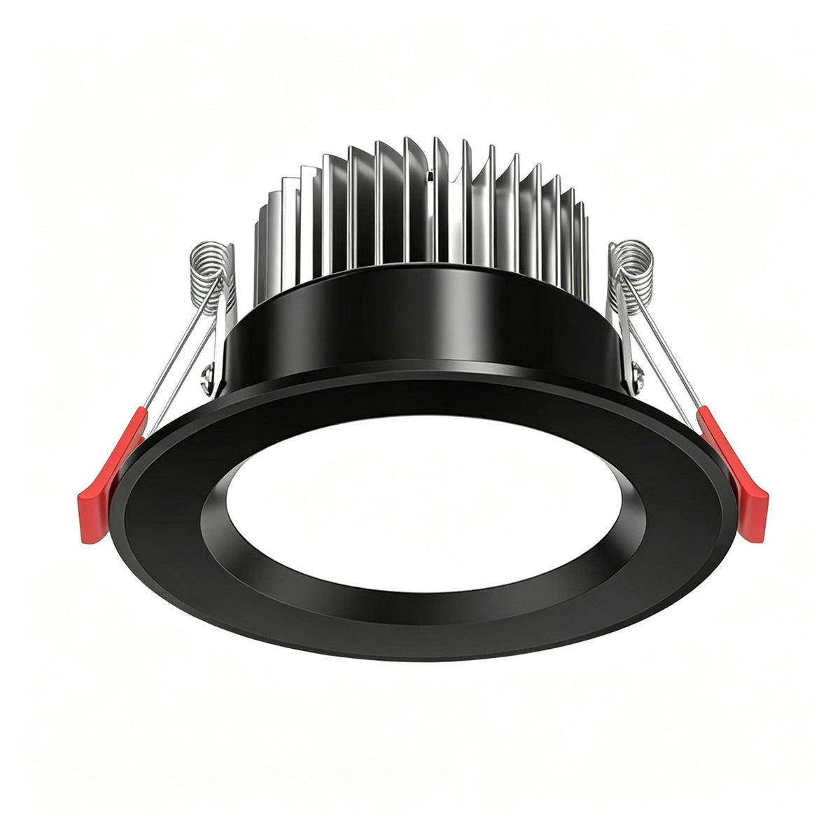 Matte Black 5W Cool White [Luxury All Aluminum] (Cutout 6.5-8.5cm) | Recessed LED Downlight | Christmas Luxury Matte Gift | All Aluminum Small Matte Ceiling Light