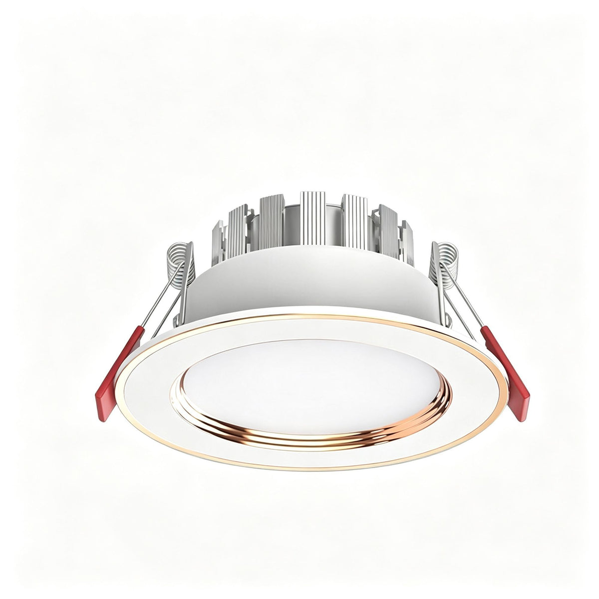 2 Pack Platinum White 7W Cool White [Flagship Die-Cast Aluminum] (Cutout 7-9cm) | Recessed LED Downlight | Christmas Flagship Quality Gift | Die-Cast Aluminum Durable Lamp