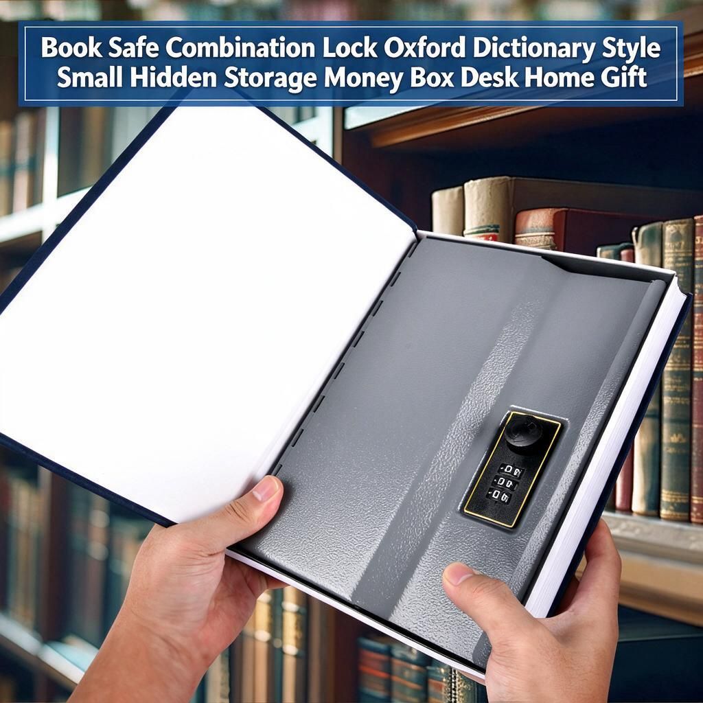 White Lockable Cash Tin 30x24x9cm Removable 5-Slot Coin Tray 2 Keys Cash Register Insert Halloween Gift 1pc
