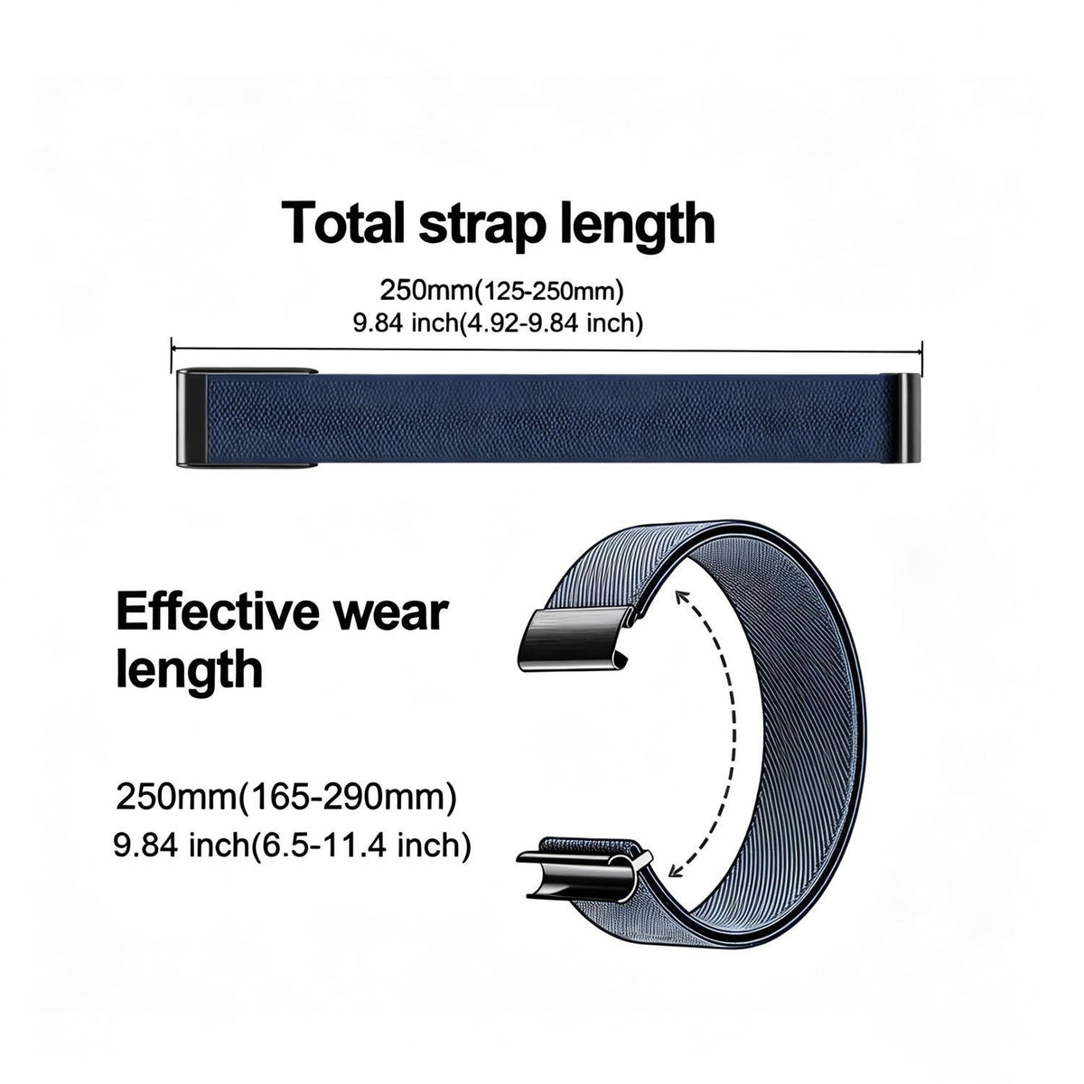 Nylon Sport Watch Strap - Starlight