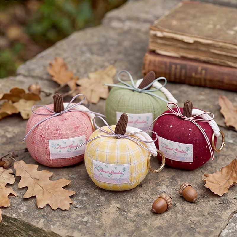 2Pcs Christmas Eve Light Pink Apple Ornaments