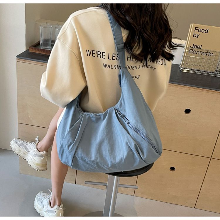 Blue Lightweight Women's Fitness & Commute Crossbody Bag