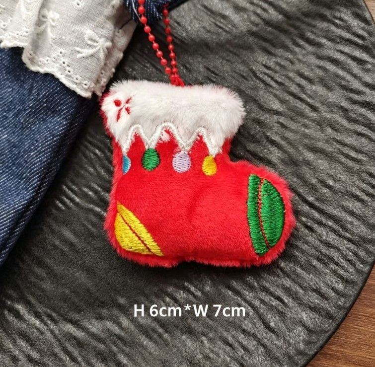 9pcs Christmas Plush Doll Ornaments