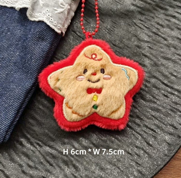 9pcs Christmas Plush Doll Ornaments