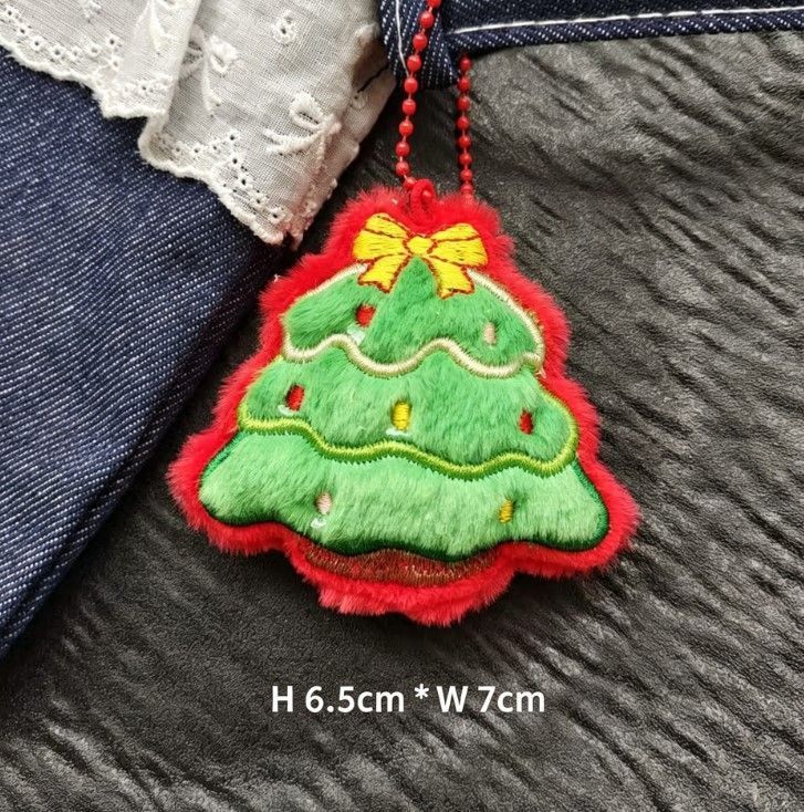 9pcs Christmas Plush Doll Ornaments