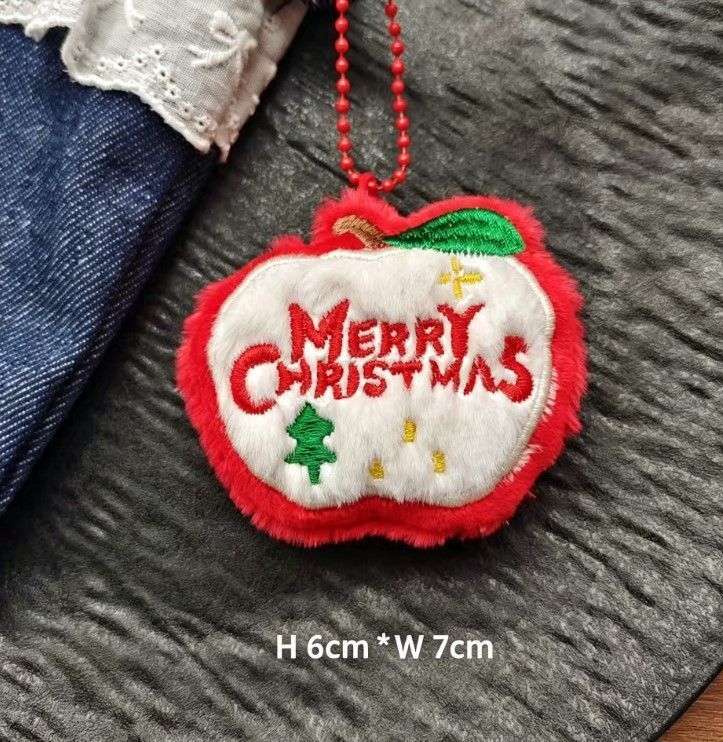 9pcs Christmas Plush Doll Ornaments
