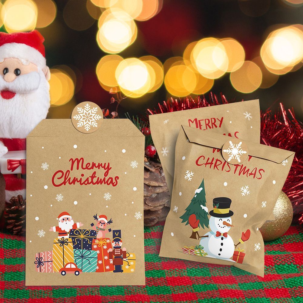 Christmas Mini Paper Bags S716, 24 Pieces