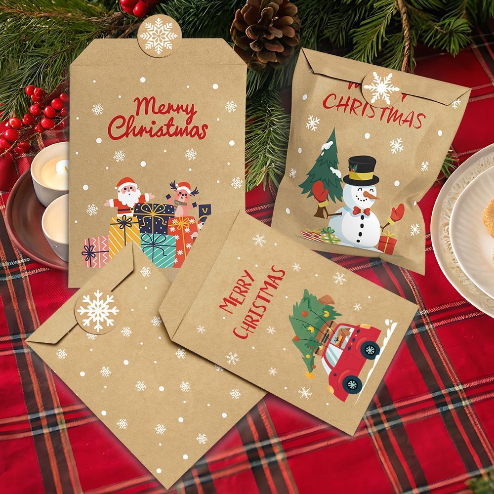 Christmas Mini Paper Bags S894, 24 Pieces