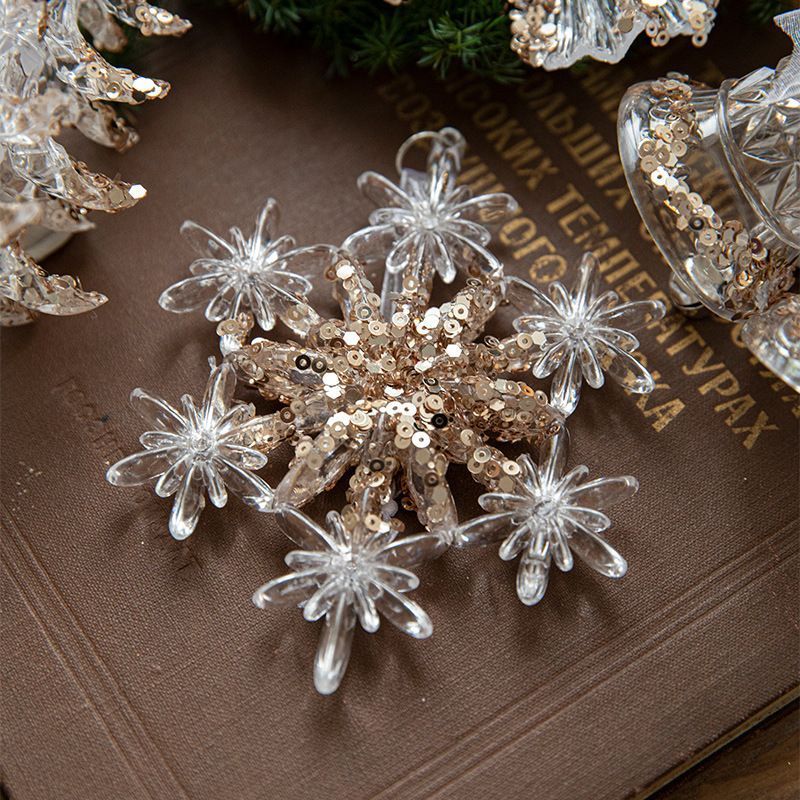 2pcs Bell Christmas Ornament Props