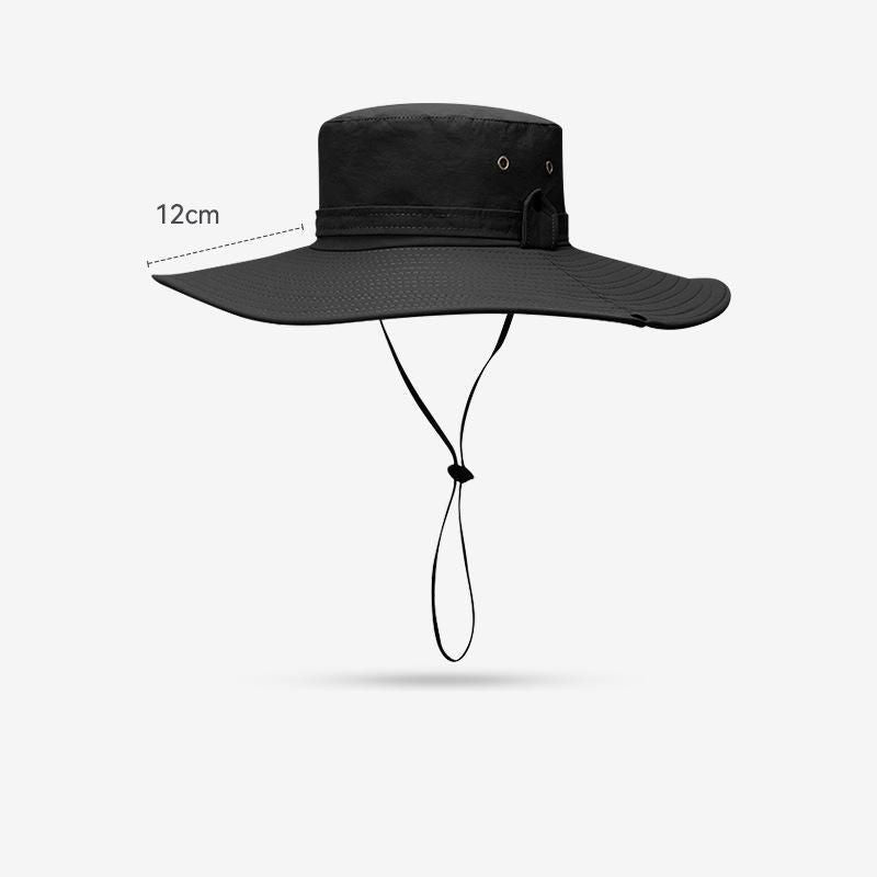 Men's Sun Hat, Black