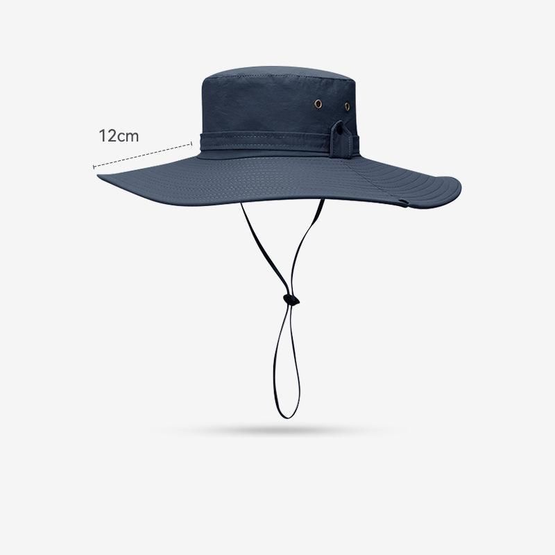 Men's Sun Hat, Navy Blue