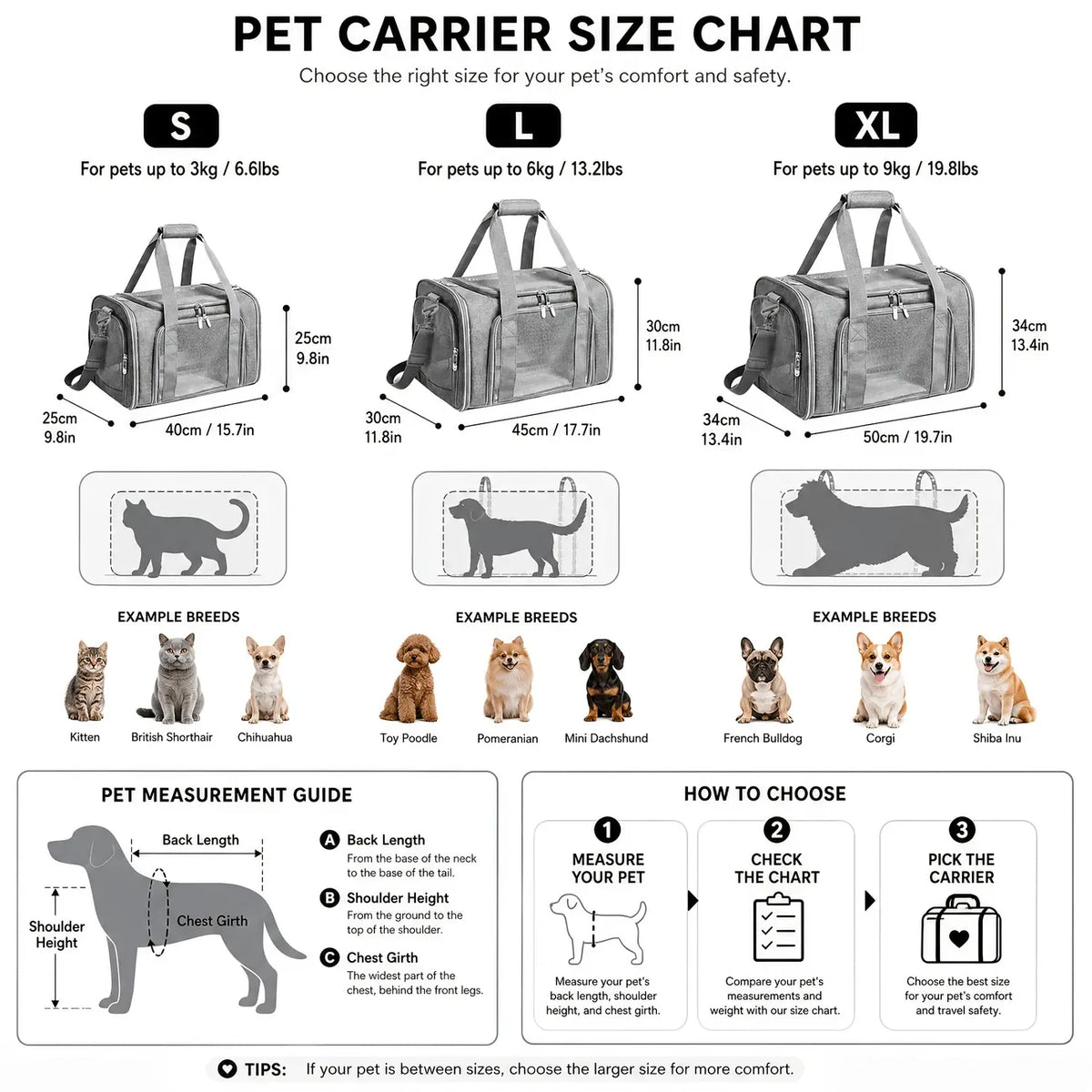 Breathable Multi-Functional Pet Carrier Backpack, Oxford Cloth Car Travel Cat & Dog Carrier, Large Capacity Portable Outdoor Pet Bag.(pink,SIZE XL)