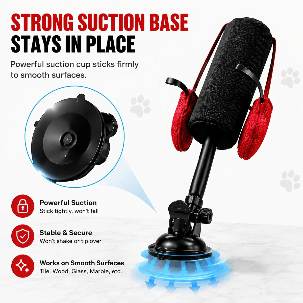 Cat Boxing Toy – Suction Cup Stays Secure, Height Adjustable, Unleash Natural Instincts for Happy Exercise Every Day.