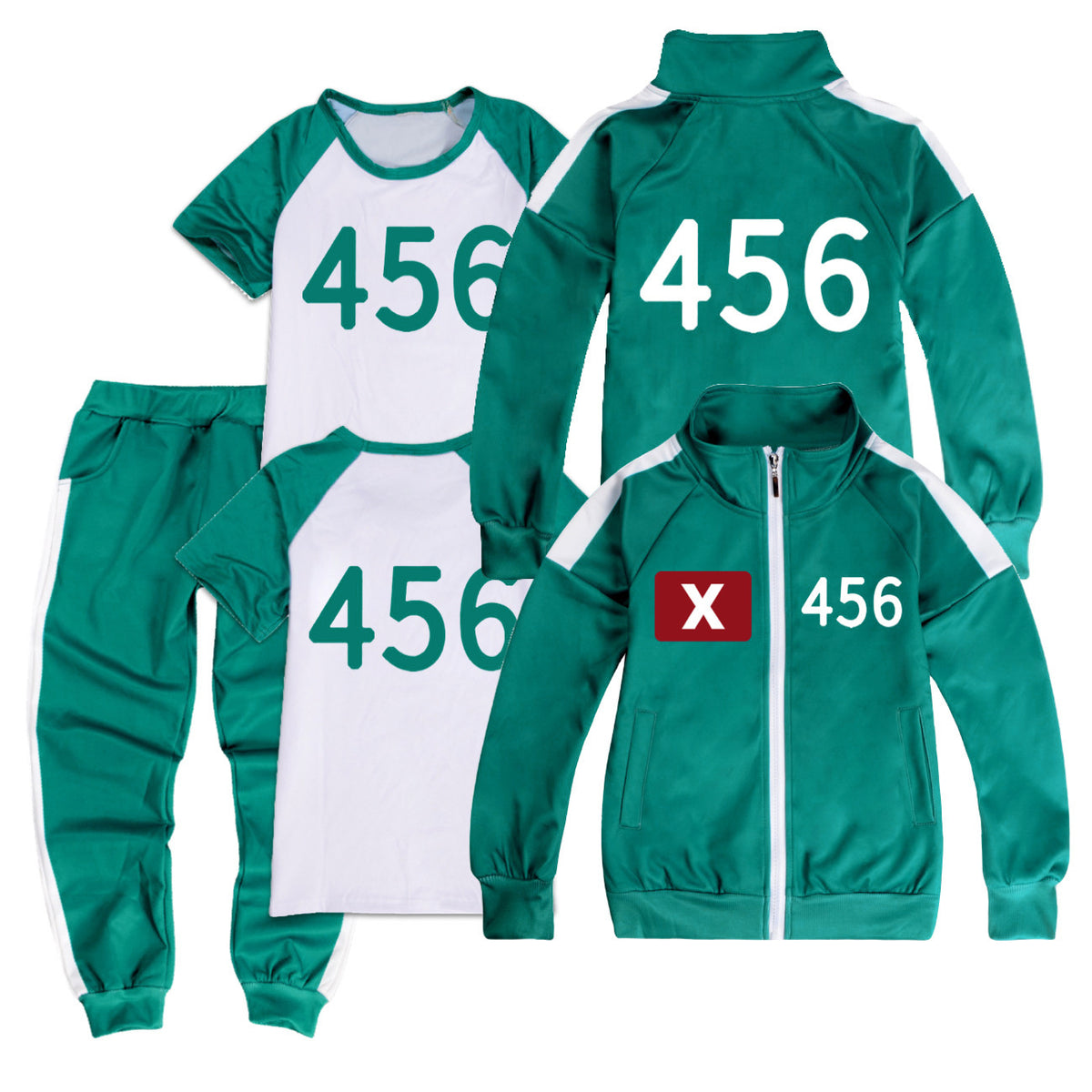Squid Game, sportswear, complete set with rope 120 140