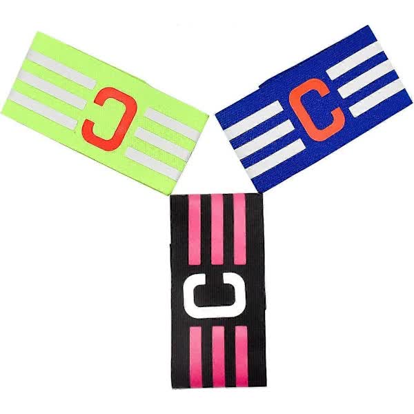 pcs Football Captain's Armband, Adjustable Football Band Football Captain's Armband for Adults and Youth, Captain's Armband for Football, Hockey, Rugby