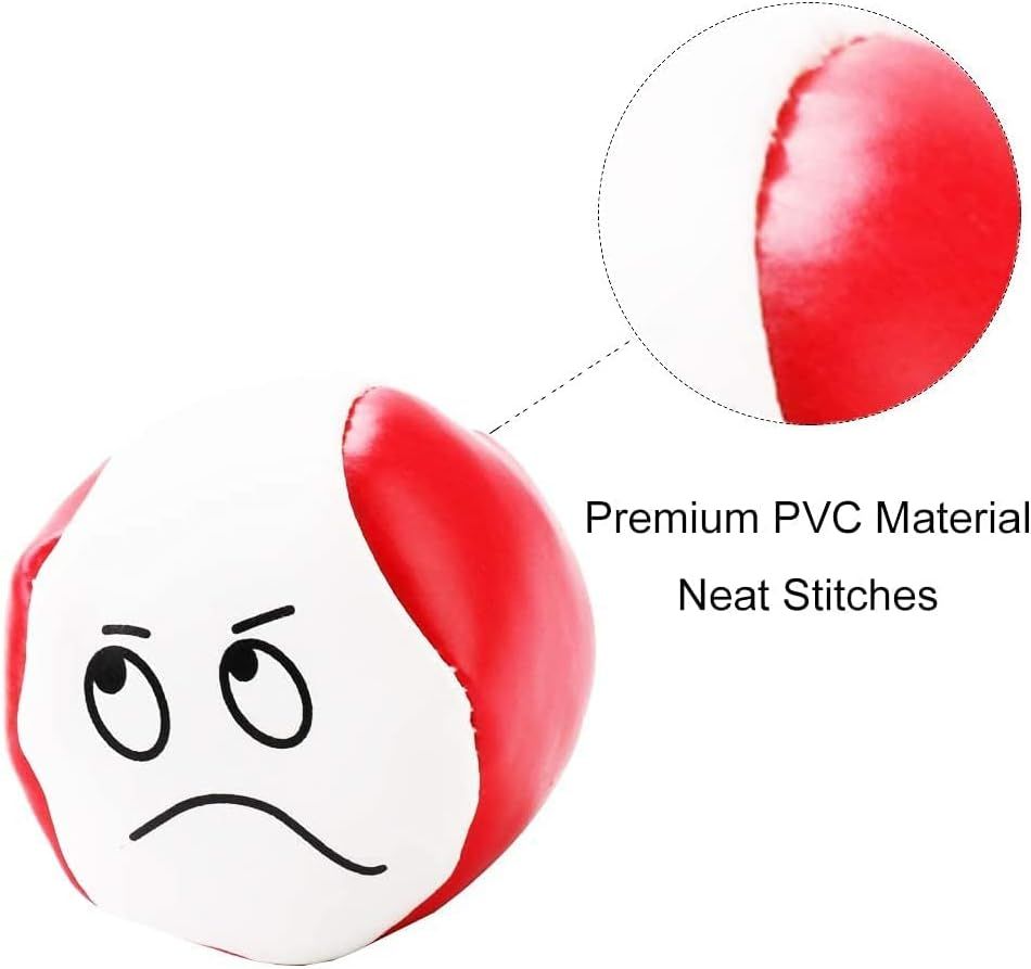 15 Piece Juggling Ball Set with Faces, 5 cm