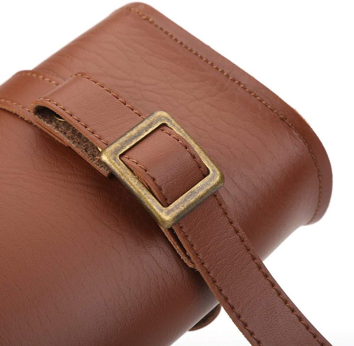 Bike Handlebar Bag, Waterproof Bicycle Front Bag with Adjustable Straps for Road Bike and Mountain Bike