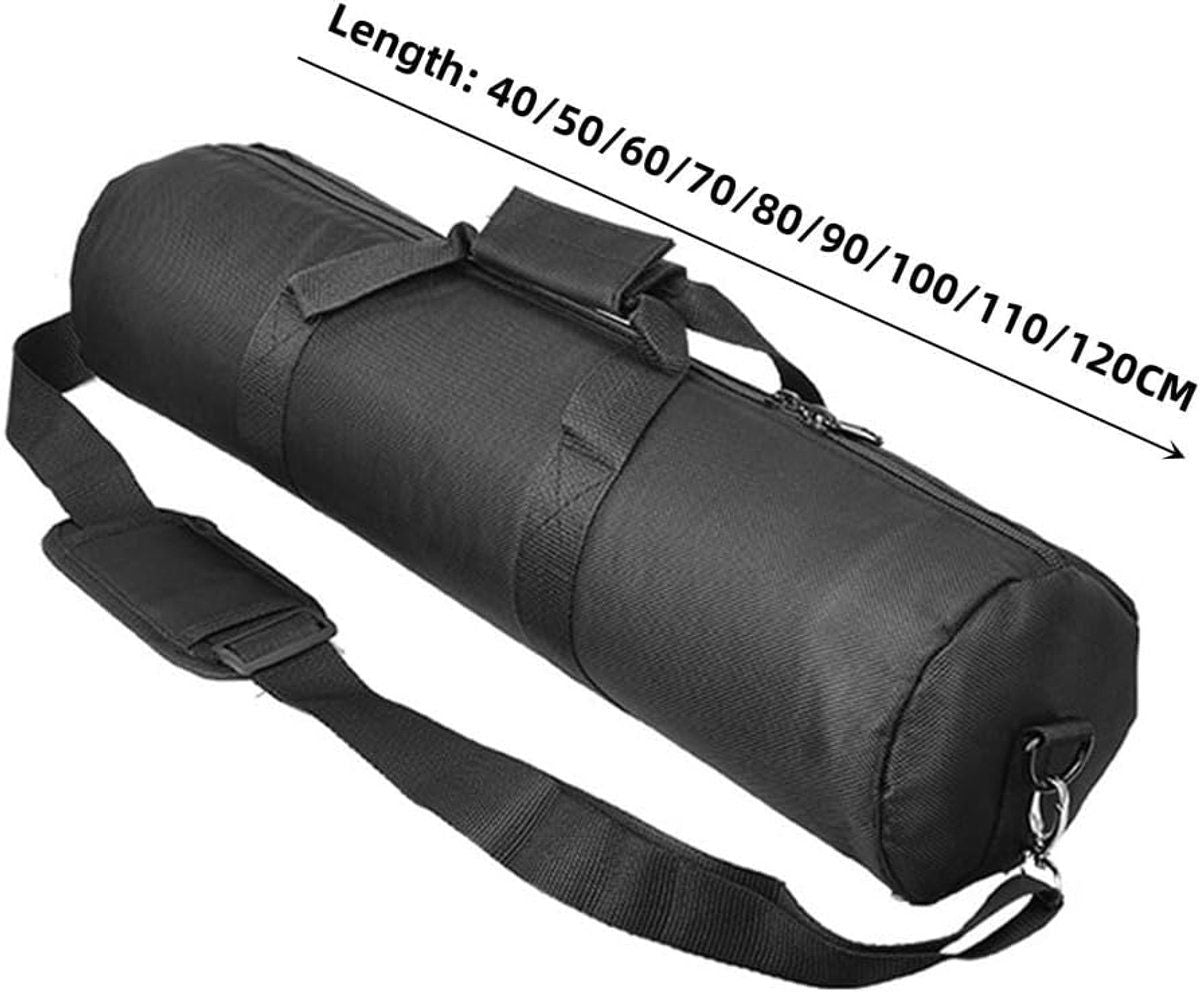 Padded Tripod Carry Bag with Shoulder Strap for Light Stands Monopods Softboxes and Photography Accessories, 70 x 13 cm, Black