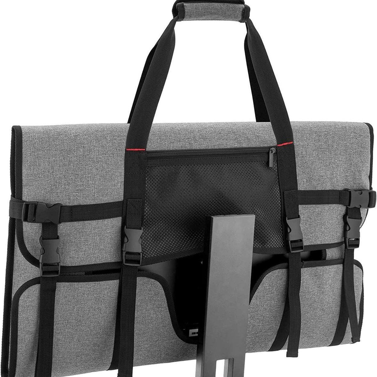 Monitor Carrying Bag Dustproof Portable Monitor Sleeve Case with Adjustable Handle for Desktop Computer, Fits 20 to 24 Inch Monitors