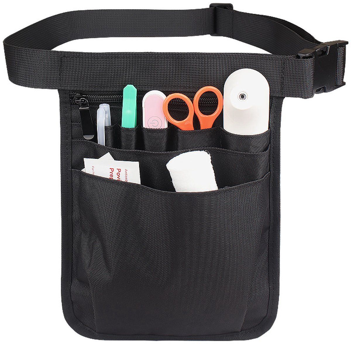 Nurse Fanny Pack Multifunctional Medical Utility Pouch for Nurses Adjustable Tool Bag Unisex Purple