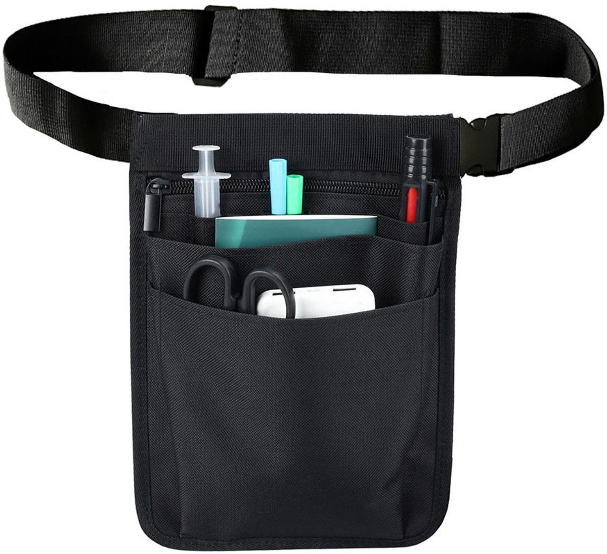 Nurse Fanny Pack Multifunctional Medical Utility Pouch for Nurses Adjustable Tool Bag Unisex Purple