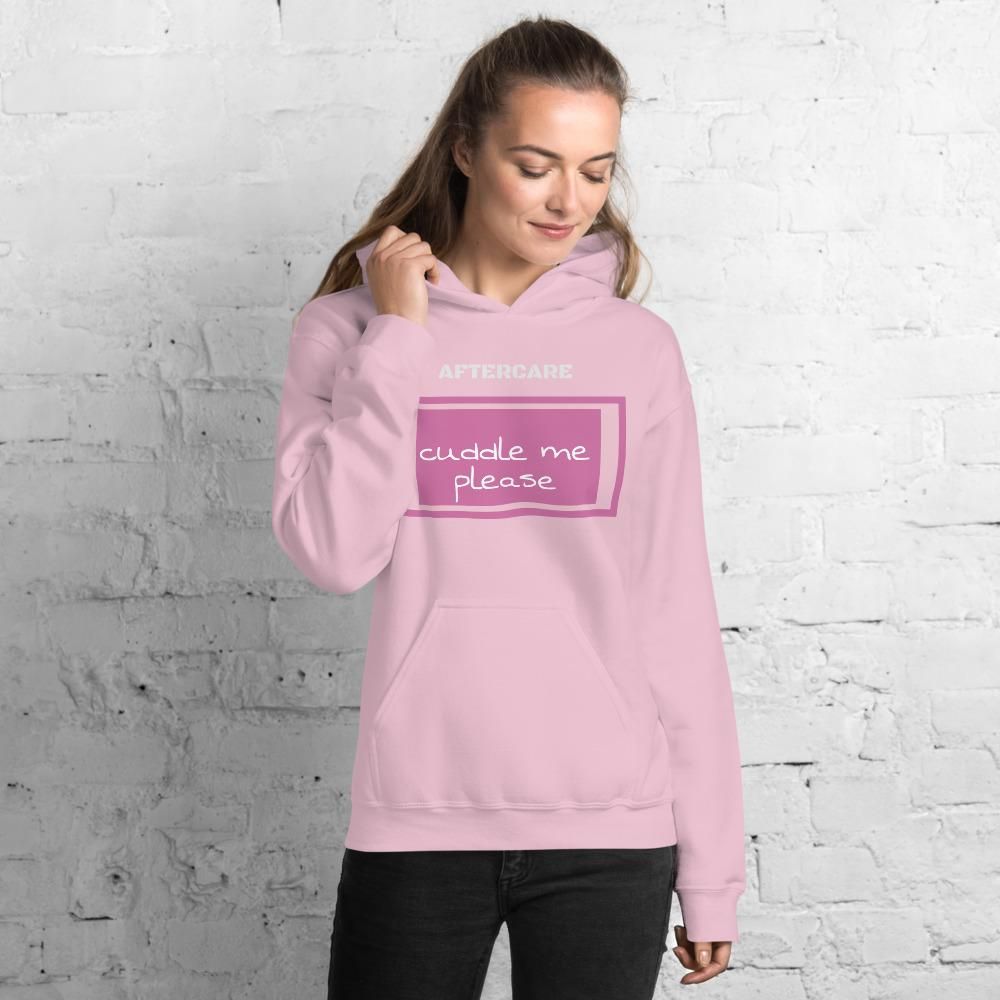 House Of Dasein Aftercare Hoodie Sweater Submissive Ddlg Bdsm Soft Cotton Polyester - Light Pink - 3Xl