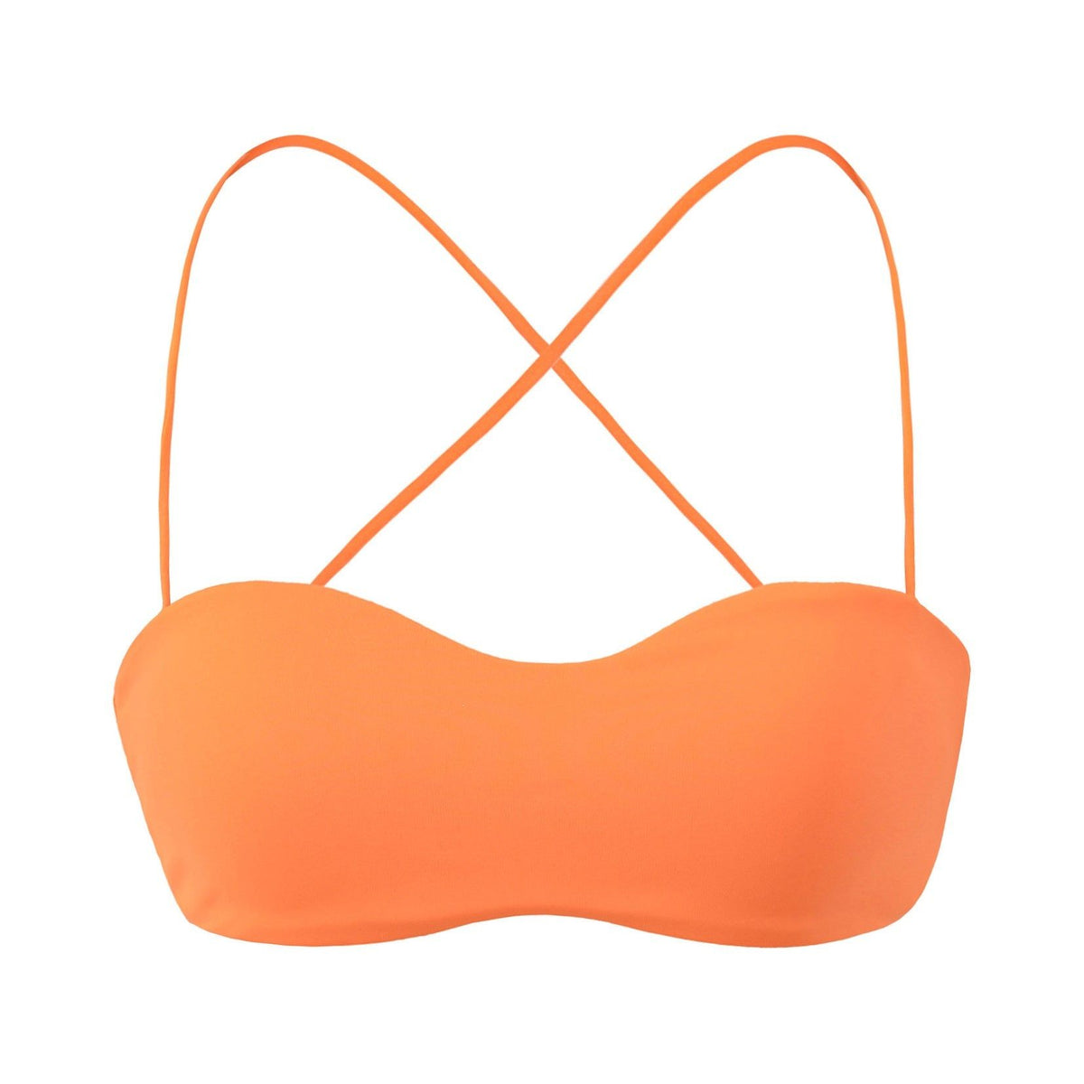 House Of Dasein Double Layered Small Chest Flat Narrow Version Without Cushion Underwear Sling - Orange - S