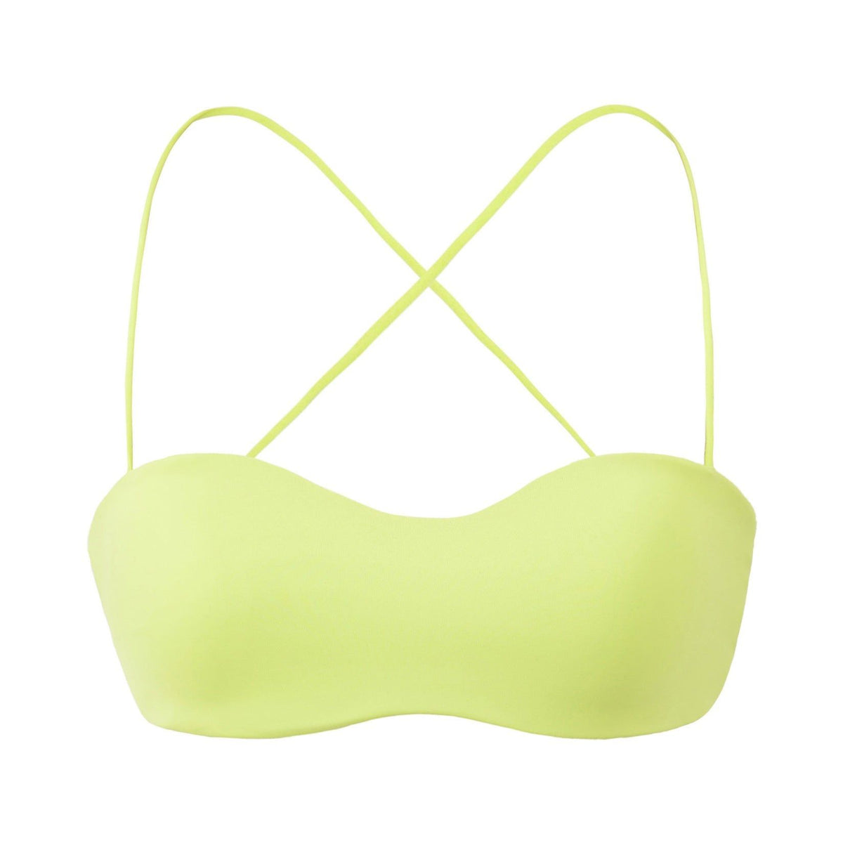 House Of Dasein Double Layered Small Chest Flat Narrow Version Without Cushion Underwear Sling - Green - S