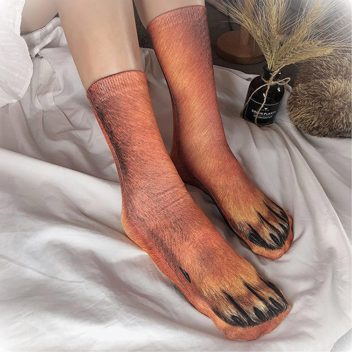Valentines Day Gifts for Him Teens Her Funny Animal Paw Socks Gag Gifts Stocking Stuffers for Men Women