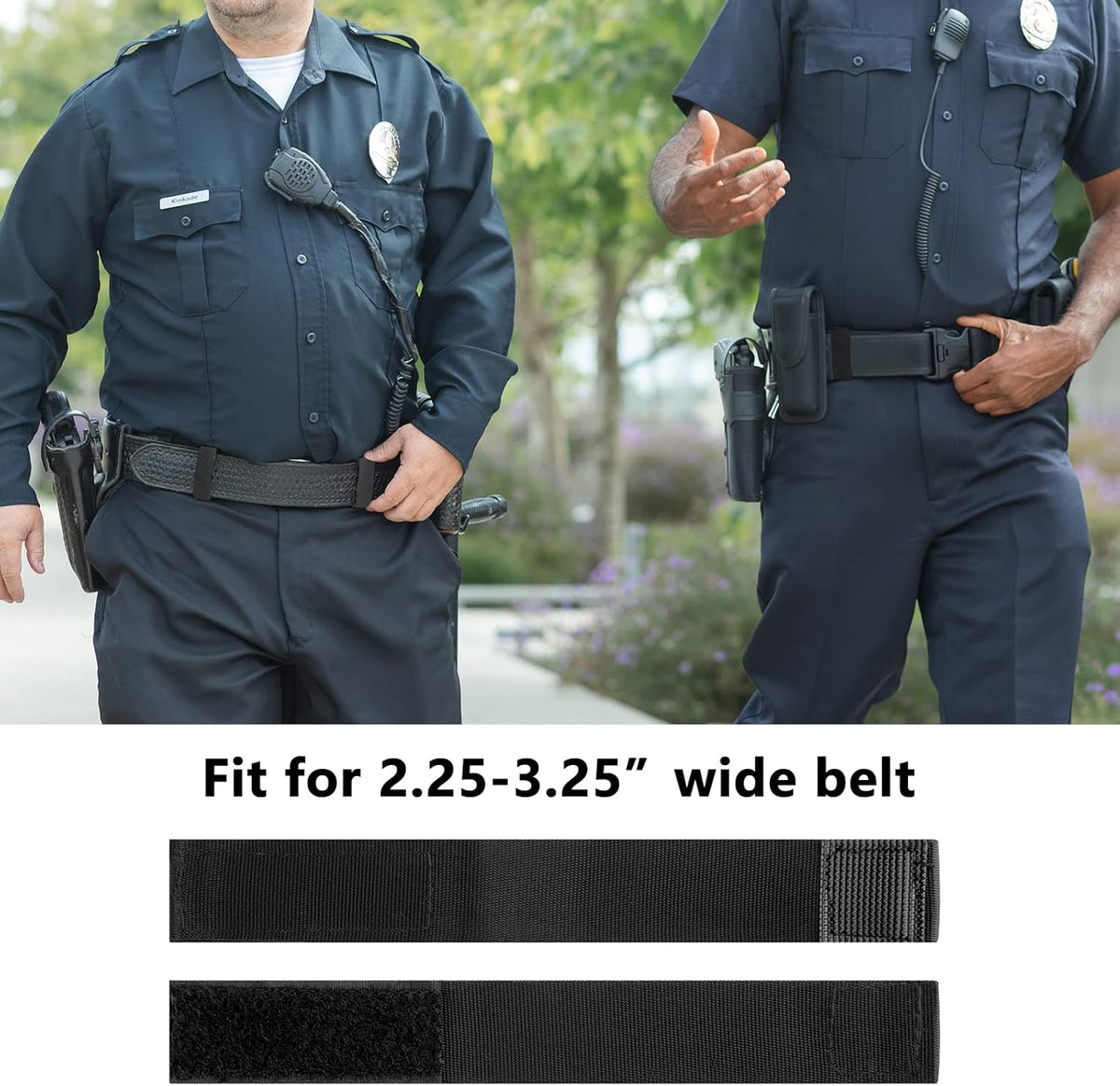 Homakover Tactical Duty Belt Keeper - Nylon, 1.5" Wide Web Belt