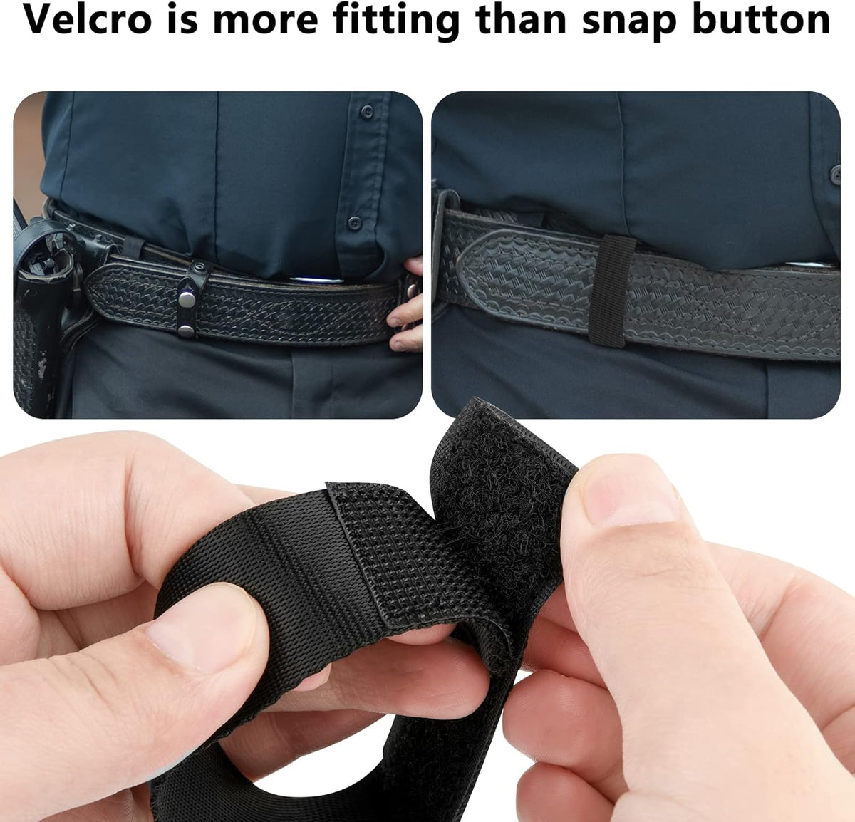 Homakover Tactical Duty Belt Keeper - Nylon, 1.5" Wide Web Belt