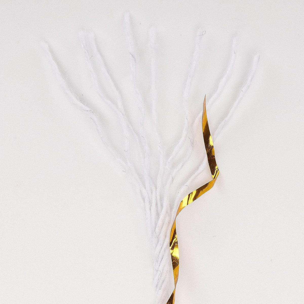 White Twine String and Gold White Twine String