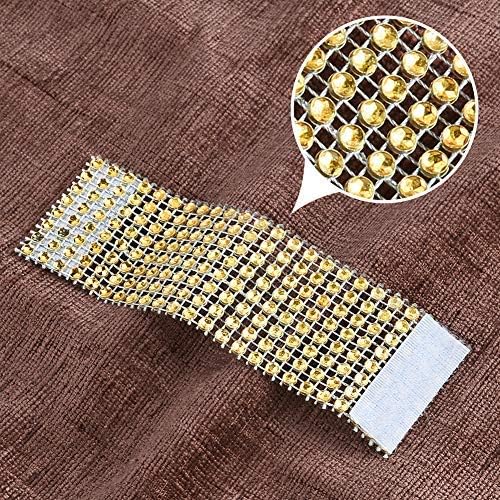 100pcs Napkin Rings, Gold Napkin Rings Buckles for Table Decorations, Wedding, Dinner, Party, DIY Decoration