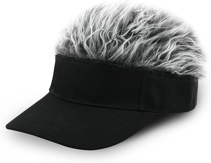 Funny Wig Beanie Winter Hat Adjustable for Party & Carnival Unique Gift One Piece