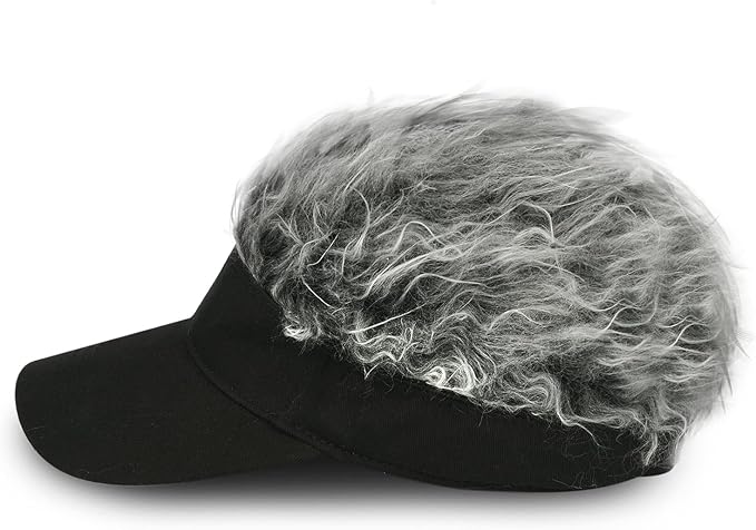 Funny Wig Beanie Winter Hat Adjustable for Party & Carnival Unique Gift One Piece