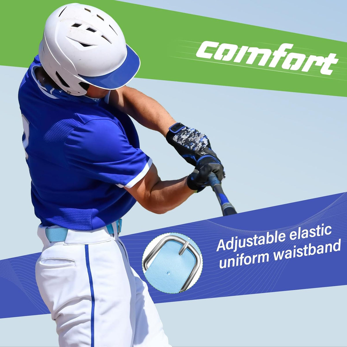 12 Pcs Baseball Belts Softball Belts Bulk for Adult and Youth Adjustable