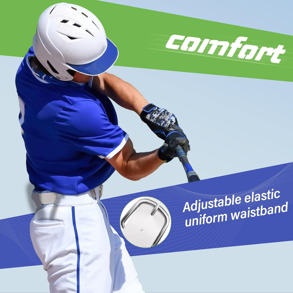 12 Pcs Baseball Belts Softball Belts Bulk for Adult and Youth Adjustable