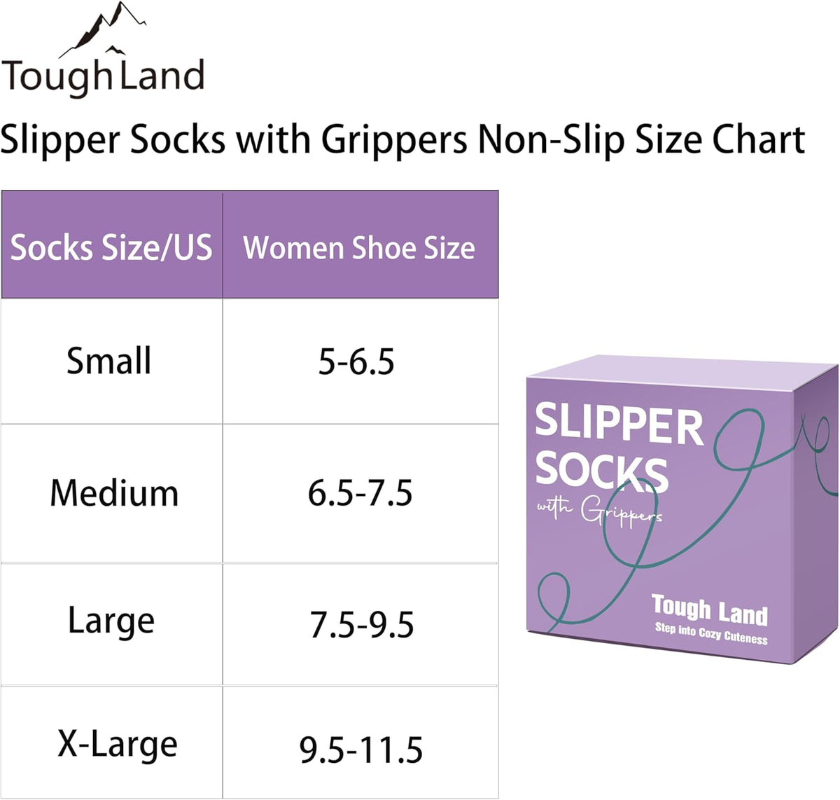 Cute Animal Slipper Socks with Grips for Women Indoor Non-Slip Warm Fuzzy Cozy Hoe Sock