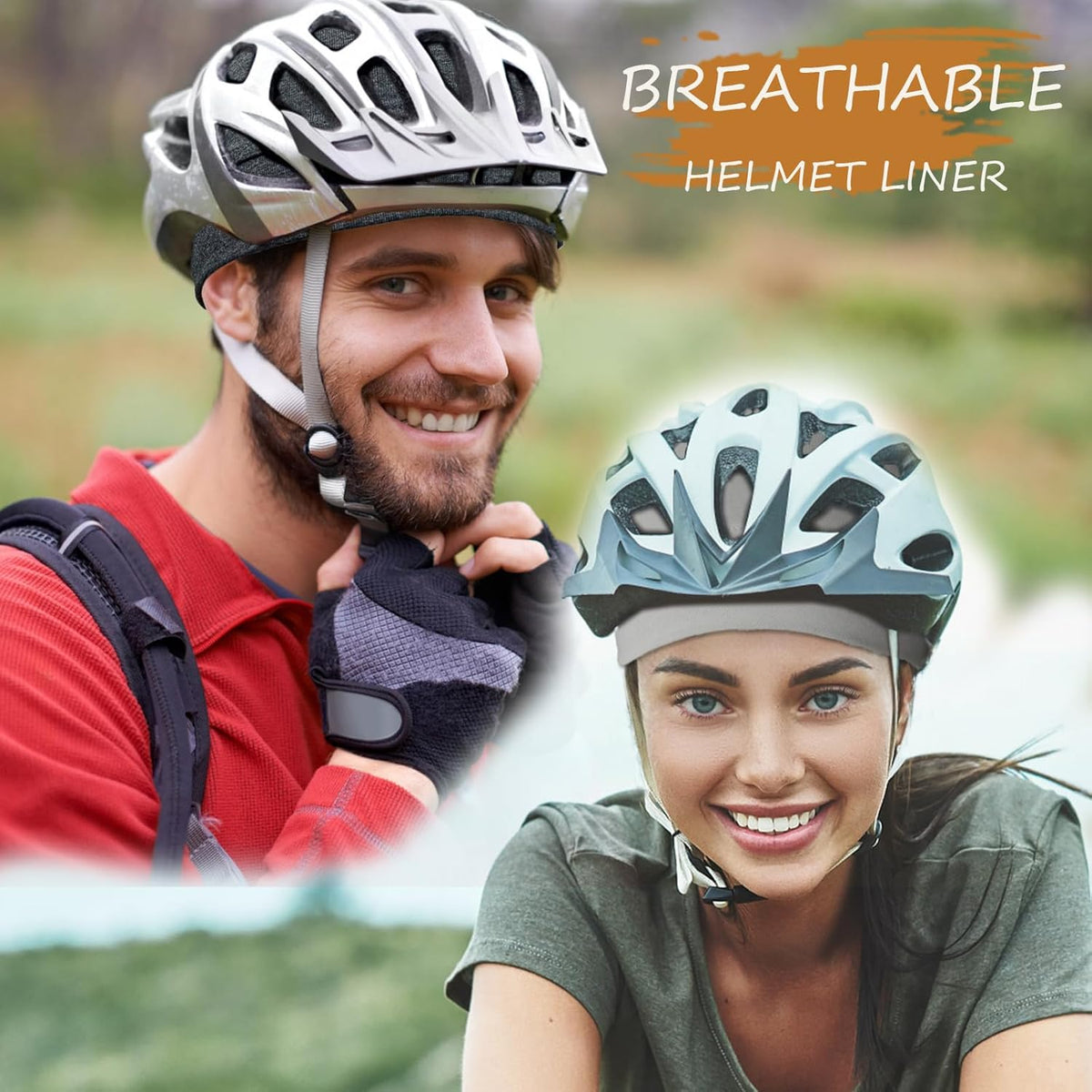 100% Cotton Skull Caps for Men Women Breathable Night Cap Sleep Hats Soft Lightweight Running Beanie Helmet Liner