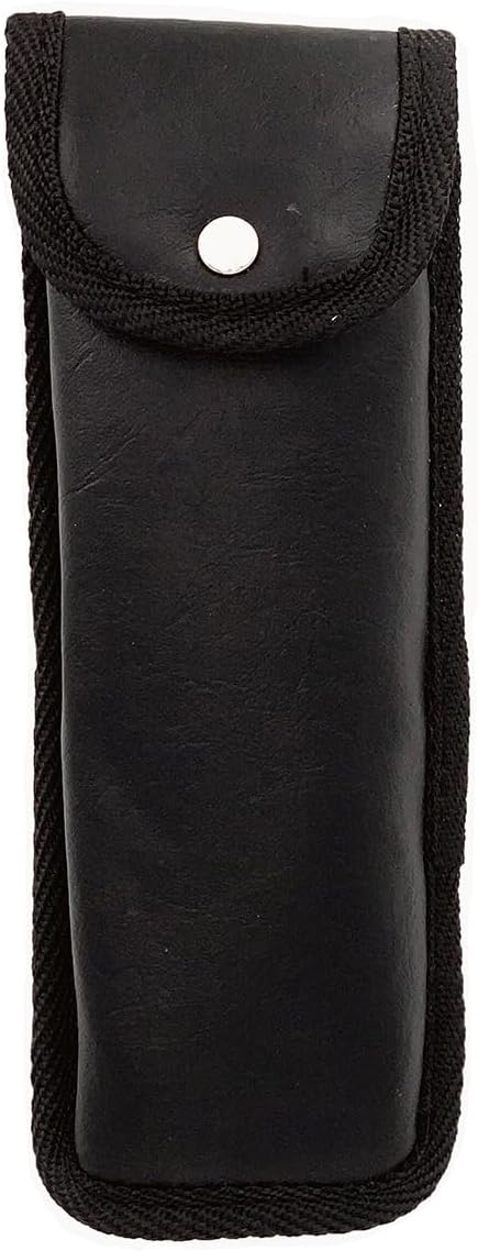 Protective Leather Case for PT-100 Thermocouple Thermometer – Ctom-Fit Holder with Snap-Close Cover, Belt Loop & Padded Interior for Professional e