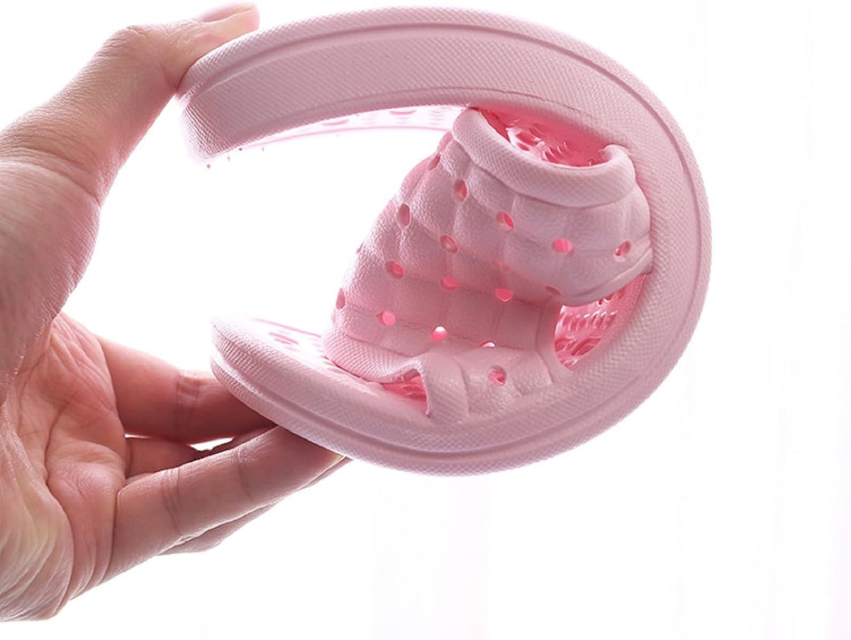 Bath Slippers with Drainage Holes, Quick-Drying Non-Slip Slippers Dormitory Home Bathroom Slippers Unisex