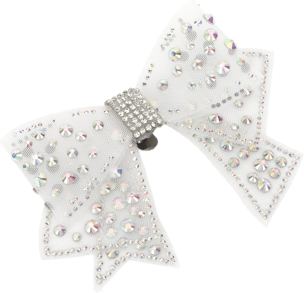 2 Pieces Bow Shoe Clips, Decorative Clips Rhinestone Buckle Shoes Decorations for Woman and Girl