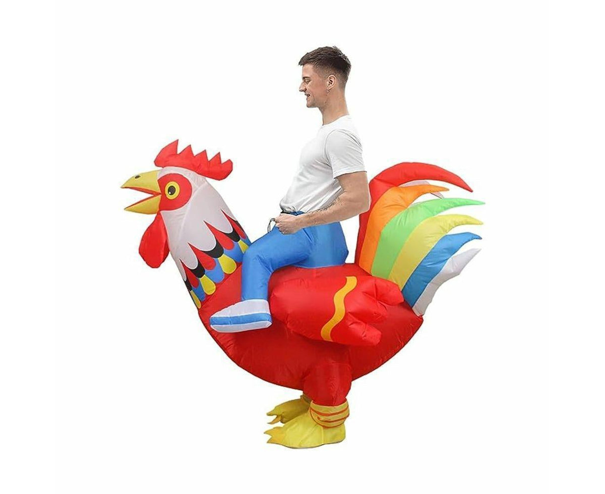Inflatable Animal Costume Funny Costume for Halloween Christmas Party(Suitable for Height 150-190 cm)