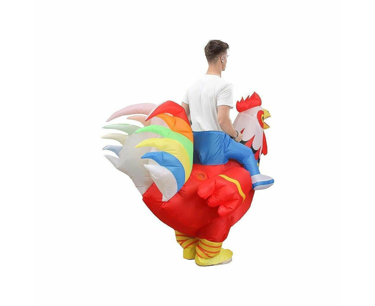 Inflatable Animal Costume Funny Costume for Halloween Christmas Party(Suitable for Height 150-190 cm)