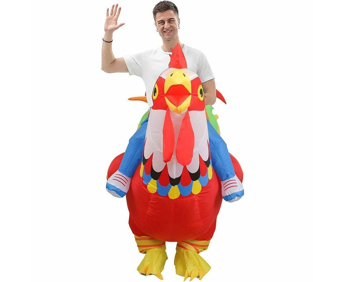 Inflatable Animal Costume Funny Costume for Halloween Christmas Party(Suitable for Height 150-190 cm)