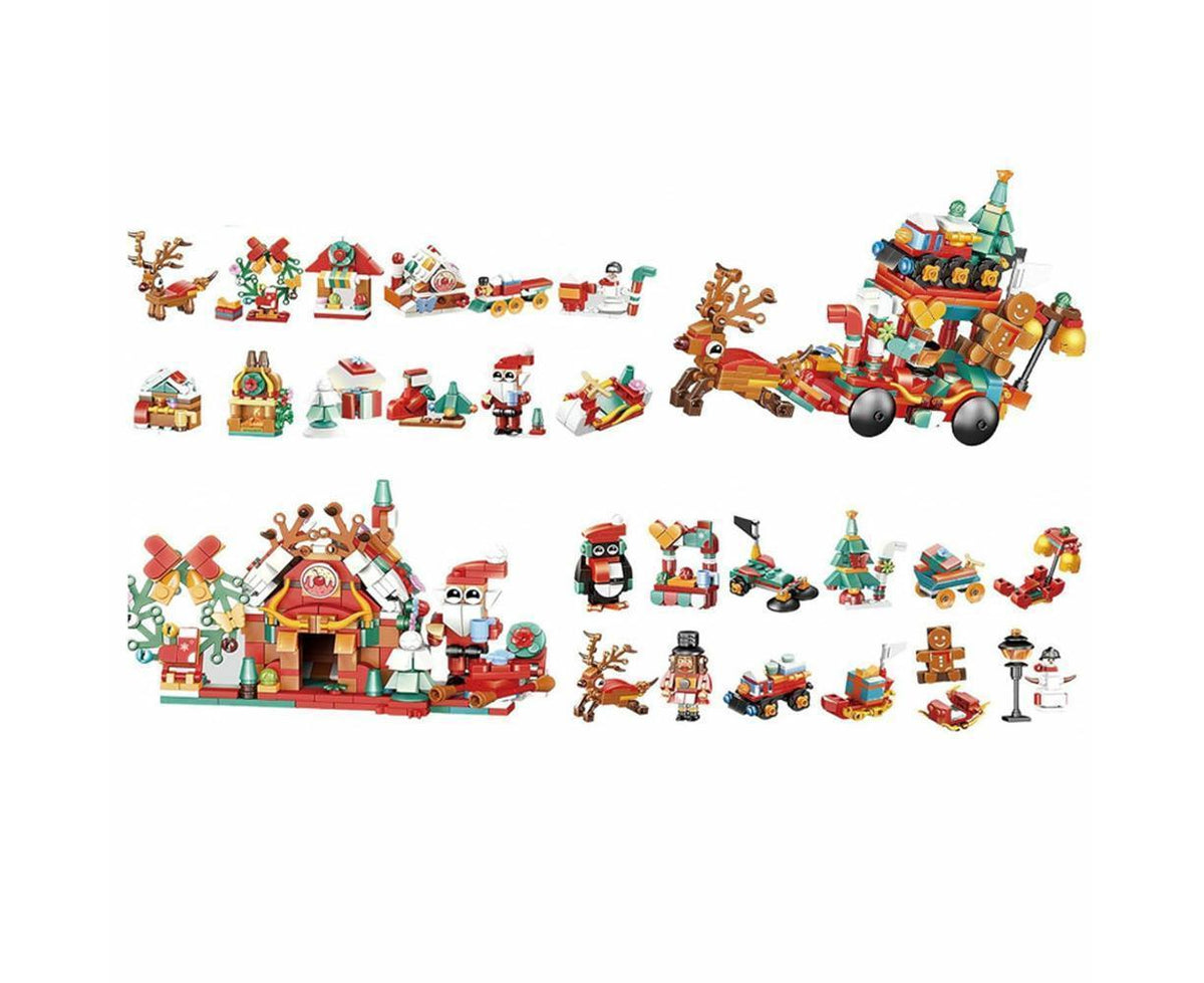2024 Advent Calendar Christmas Building Block 24 Days Countdown Surprise Box