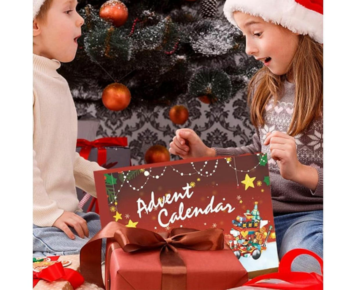 2024 Advent Calendar Christmas Building Block 24 Days Countdown Surprise Box