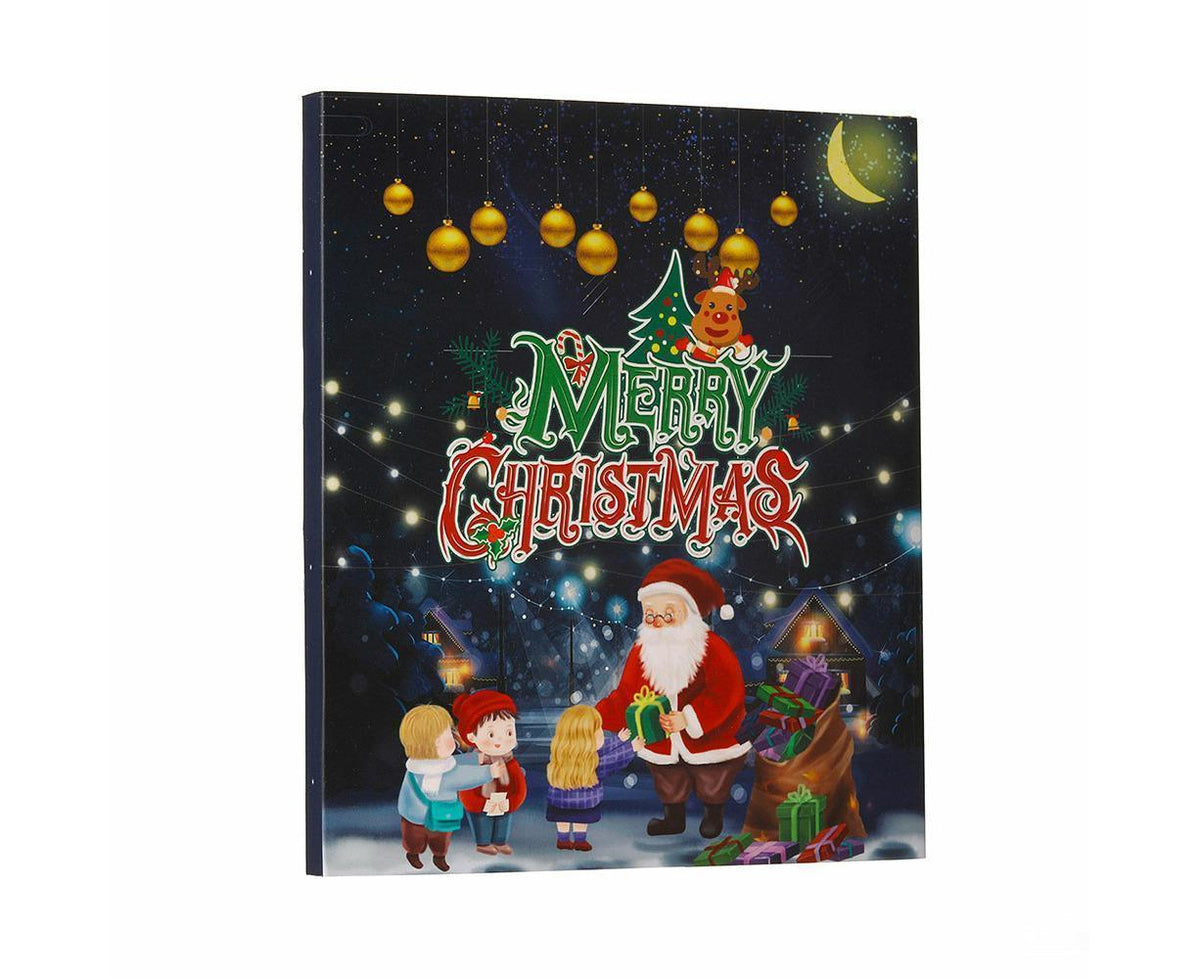 Christmas Advent Calendar DIY Bracelet Charm 24 Days Countdown Calendar Box